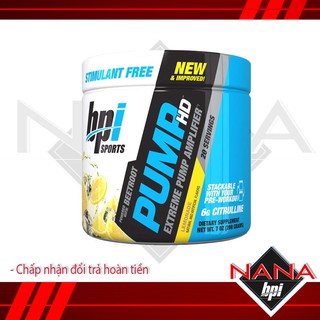 Hổ Trợ Tập Luyện Và Tăng Sức Mạnh Pre Workout Bpi Bpisports Pump HD 25ser
