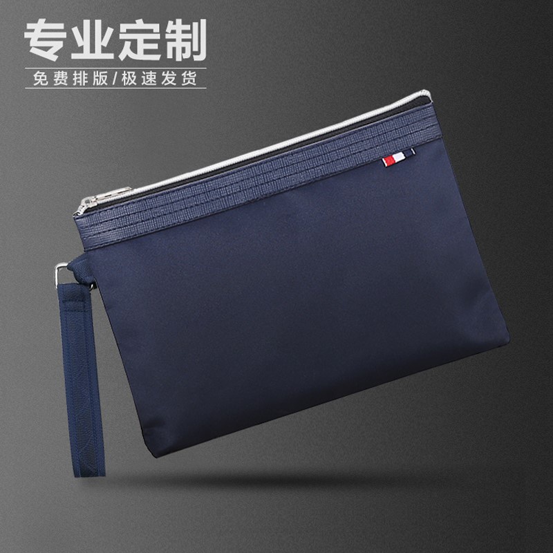 Ví cầm tay bằng vải Canvas cỡ a5 chống thấm nước phong cách Hàn Quốc thời trang cho nam/ nữ | BigBuy360 - bigbuy360.vn