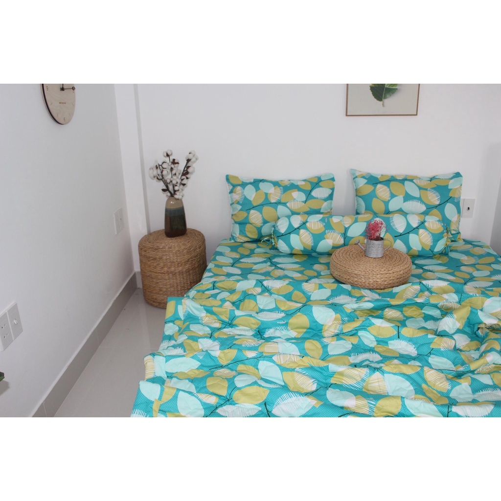 drap cotton 100% Thắng Lợi chính hãng ( chuẩn logo CTY) (ảnh thật) LÁ XANH