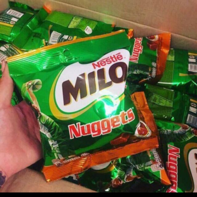 Kẹo milo nuggets Thái Lan: 14k/gói/25g nuggest