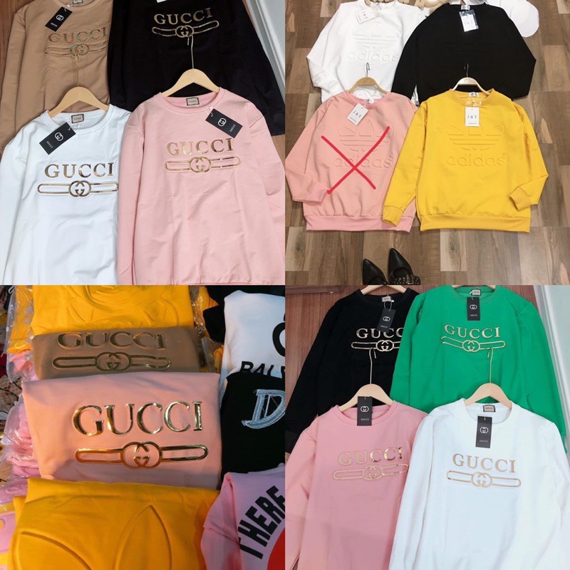 Áo Thun Nữ In Hoạ Tiết Đa Dạng Phong Cách Unisex 3 Màu Trắng, Đen, Hồng