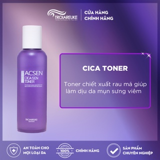 Troiareuke - nước hoa hồng troiareuke acsen cica sen toner nhẹ dịu chứa 87% nước rau má