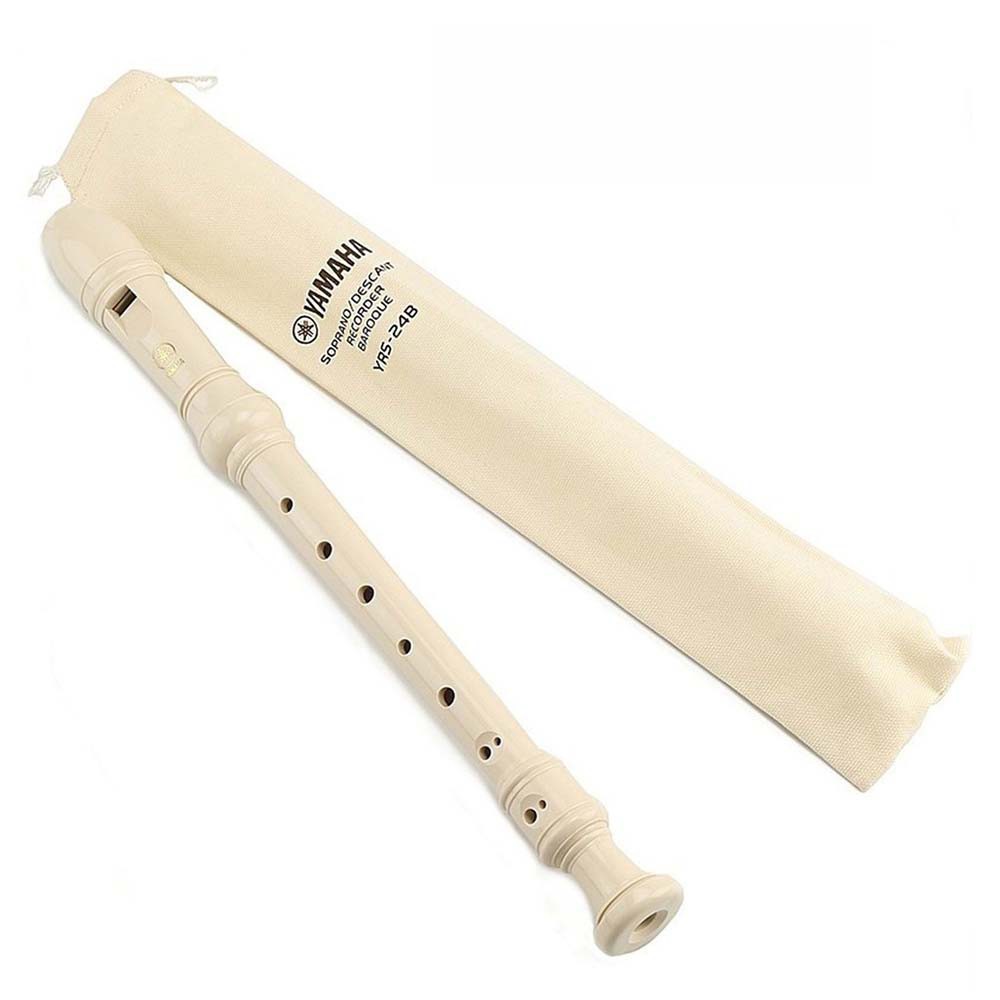 Sáo Tiêu Recorder Soprano Yamaha YRS-24B,YRS-20B Chính Hãng, Độ Bền Cao, Chất Liệu ABS An Toàn