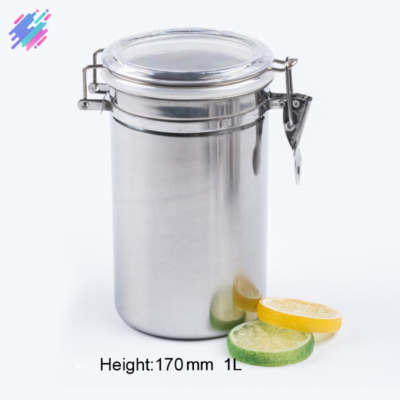 Hộp Inox đựng trà , cà phê để đi kèm với thiết kế dán tường tiện lợi