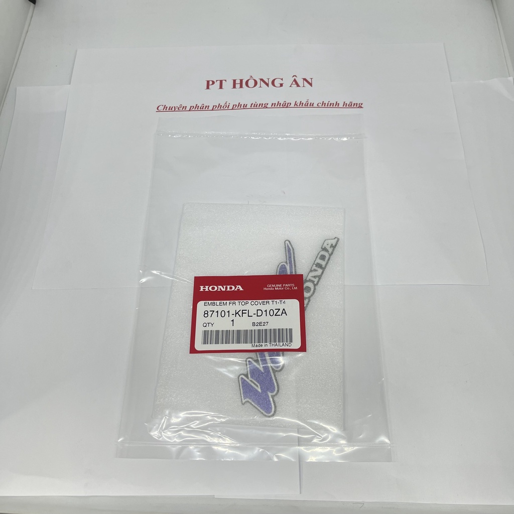 Tem mặt nạ  Wave Thái 110 nhập khẩu chính hãng Honda Thailand - PT HỒNG ÂN