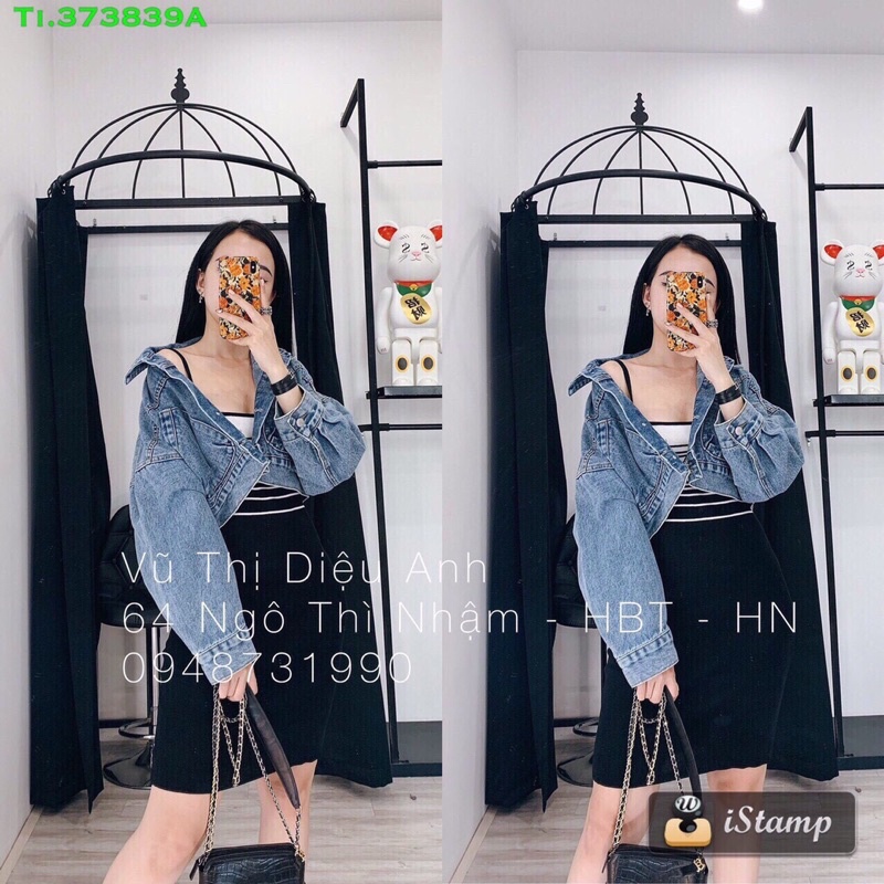 Áo khoác jean nữ BBjean