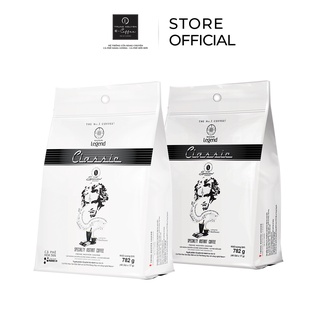 Combo 2 cà phê legend classic sữa hòa tan trung nguyên legend - bịch 50 gói