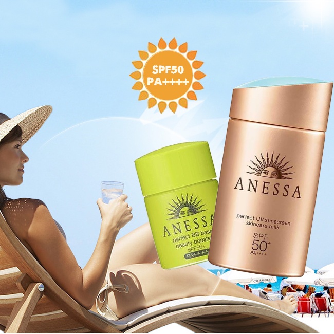 Kem sữa chống nắng bảo vệ hoàn hảo Anessa Perfect UV Sunscreen Skincare Milk 60ml Nhật Bản - Trung Đông Pharmacy