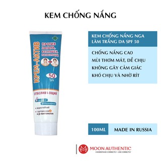 Kem chống nắng nga làm trắng da spf 50