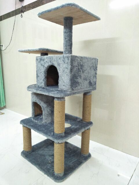 CAT TREE - TRỤ CÀO MÓNG - NHÀ CÂY CHO MÈO A10