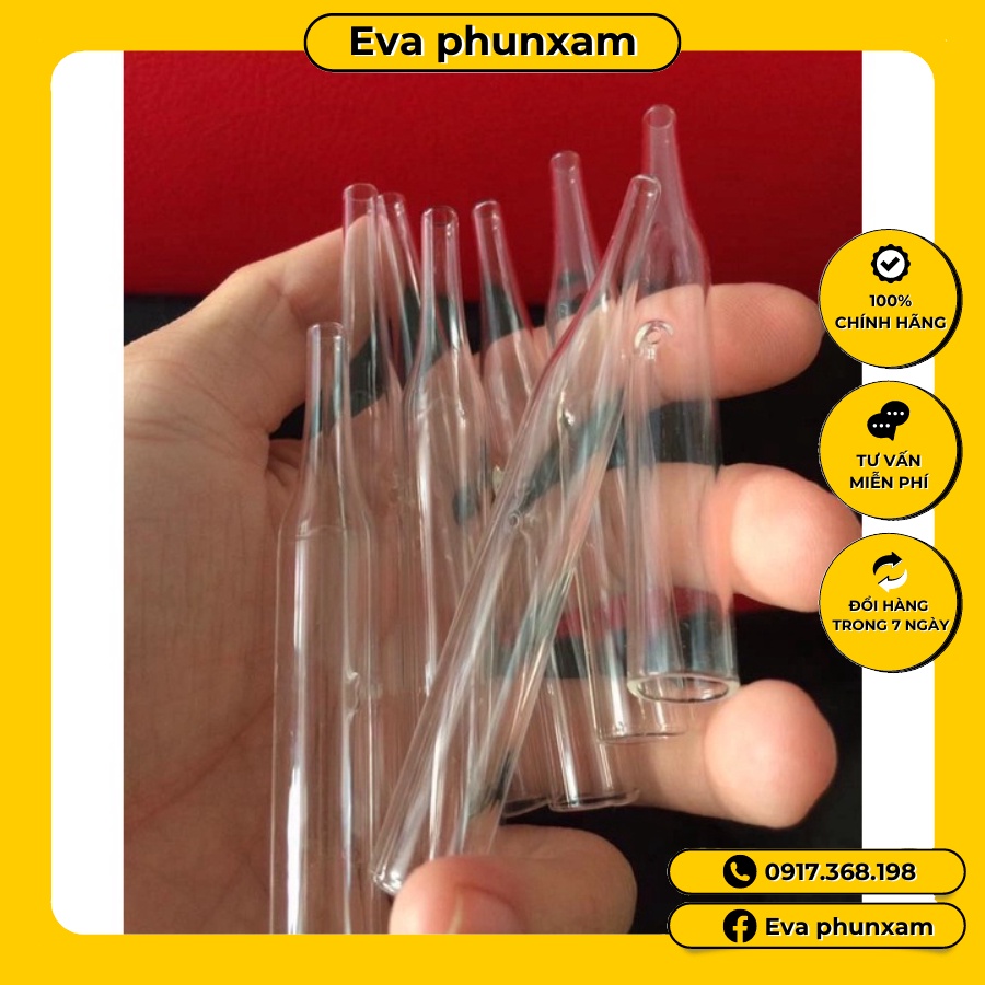 Combo 10 ống hút mụn hút dầu spa thẫm mỹ viện