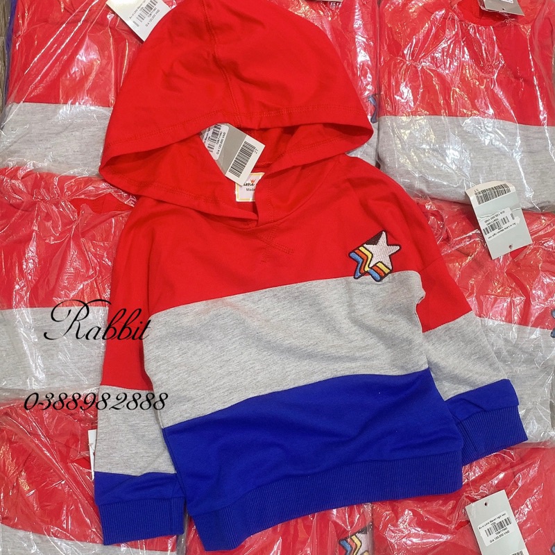 Áo nỉ Little Maven hoạ tiết ngôi sao