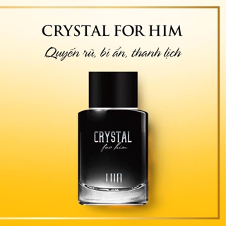 [Chính Hãng 100%] Nước Hoa Nam LUA Crystal For Him (thanh lý hàng mất hộp)