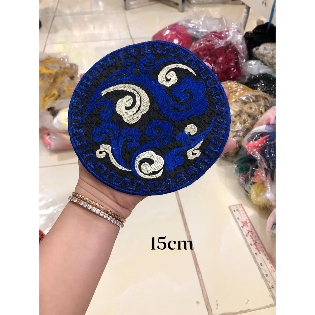 tròn trang trí áo dài 15cm