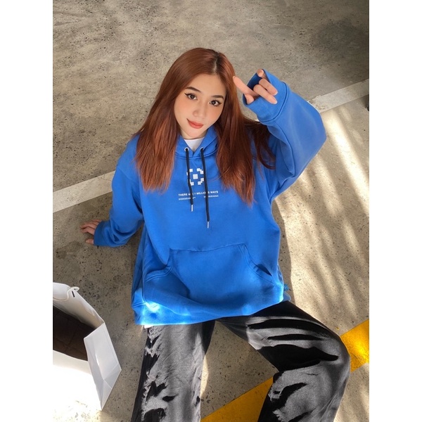 Áo Hoodie 7millions Icon Logo - Màu xanh - Đi kèm Box - Unisex - Form oversize | BigBuy360 - bigbuy360.vn