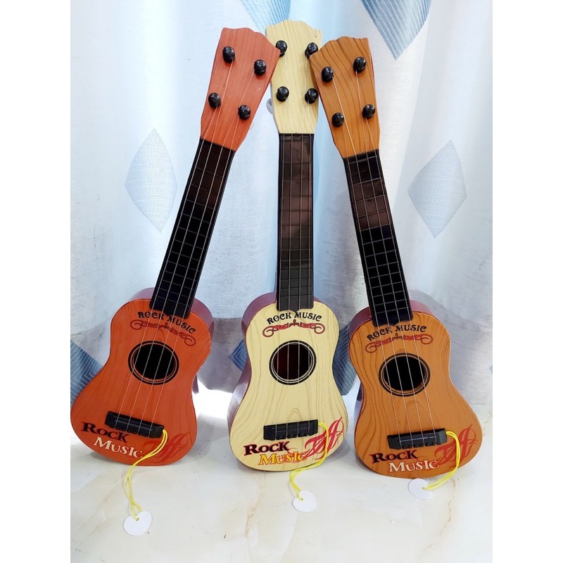 Đàn Ukulele/ Guitar mini mô phỏng/Đồ chơi giáo dục loại tốt bé