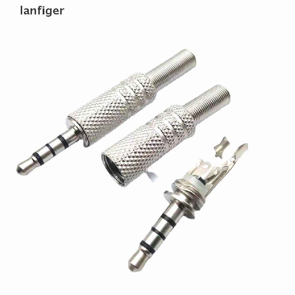 Set 5 Giắc Cắm Tai Nghe 3.5MM Mono / Stereo 3.5 4 Cực 3 Cực 2 Cực