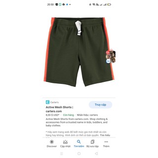 Quần đùi bé trai, quần short bé trai