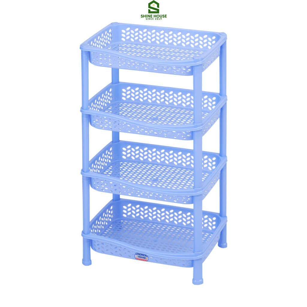Kệ Chén Ly 2 Tầng, 3 Tầng, 4 Tầng Đựng Vật Dụng Đa Năng Chính Hãng Duy Tân