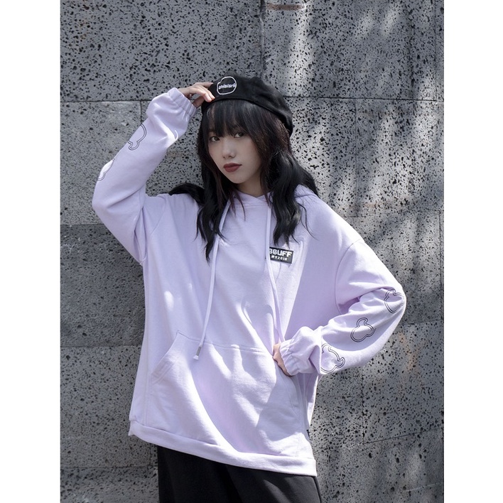 Áo Khoác Hoodie Nam Nữ  Form Rộng Thời Trang Y2010 Linh Vật Bbuff Ver12 20491