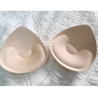 (Bán cặp- nâng 1.5-2cm) Mút độn áo ngực, áo gym hình tam giác -Hàng nhập