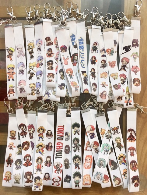 Móc nametag strap anime naruto