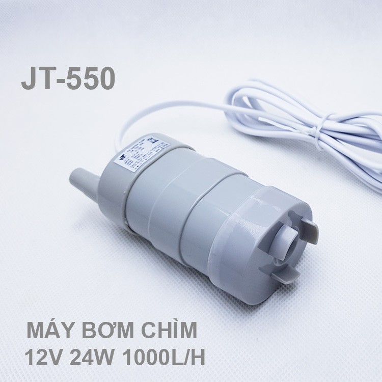 [XẢ HÀNG TỒN][NHẬP MÃ GIẢM NGAY 5%]Máy bơm chìm 12V 24W 1000L JT-550 - hỗ trợ kỹ thuật trọn đời | BigBuy360 - bigbuy360.vn