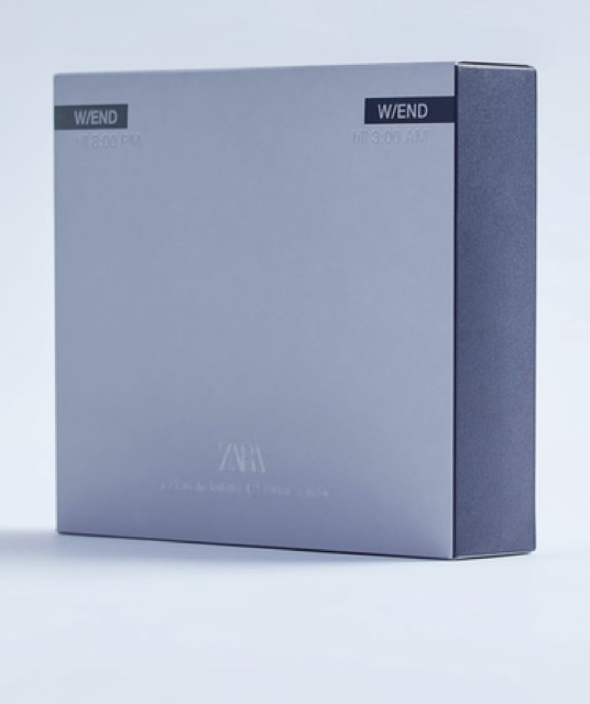 Nước hoa nam Zara Set 2 chai W / END 100ml