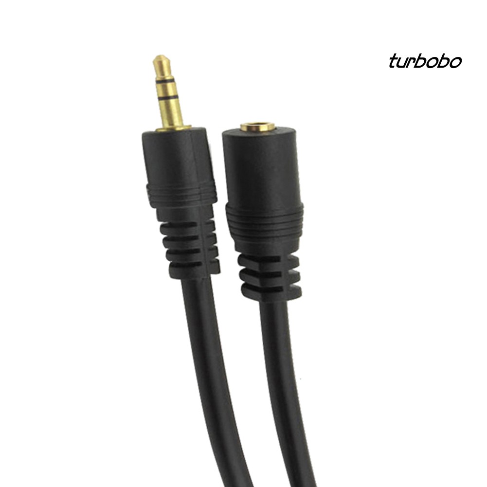 SJPJ_1.5/3/5m 3.5mm Jack Male to Female Audio Extension Cable AUX Cord for Headphone