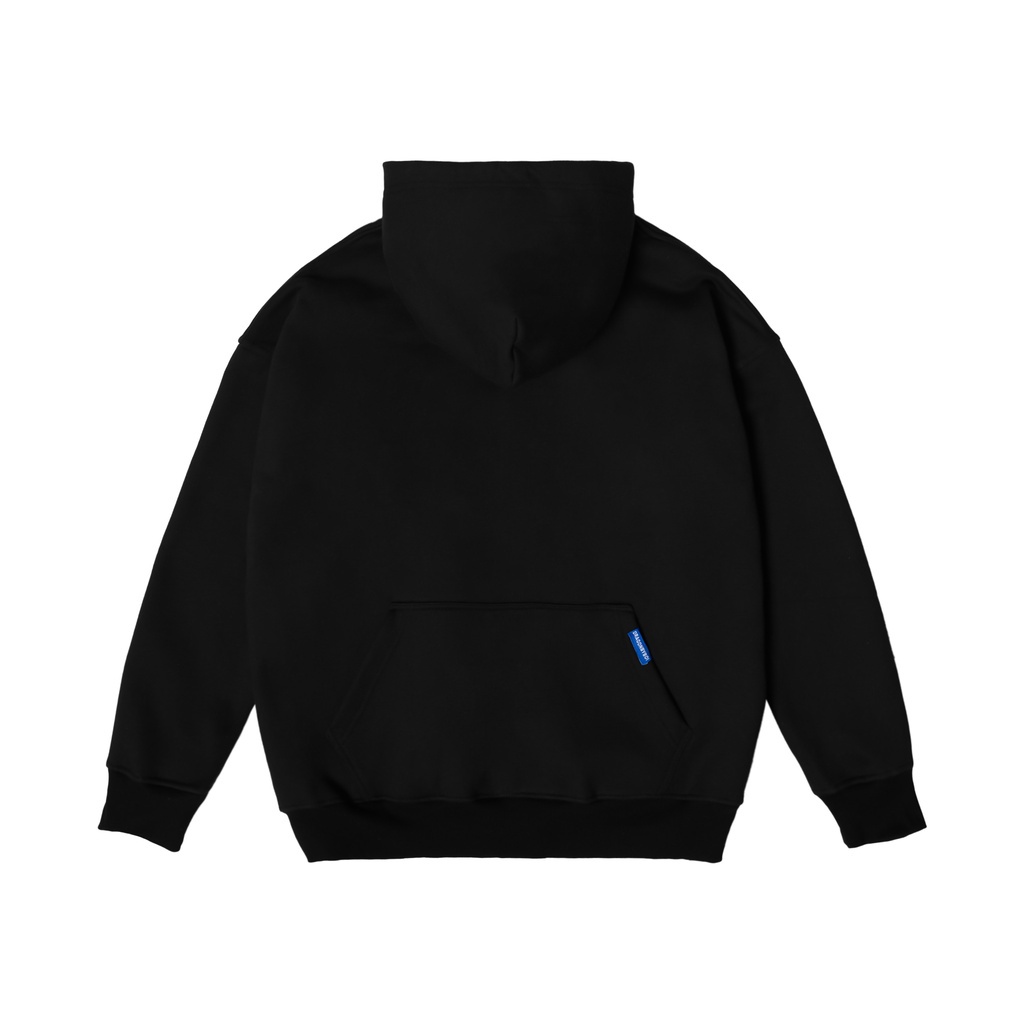 ÁO KHOÁC NỈ HOODIE BASIC 3 TÚI độc đáo, Unisex Nam Nữ form rộng, tay phồng, cao cấp màu đen - Hoodie local DRAGONBYBOI | BigBuy360 - bigbuy360.vn