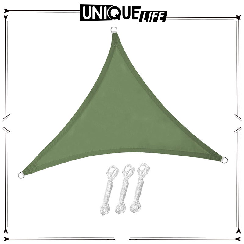 [Niuniu appliances]Sun Sail Shade Canopy Rectangle Triangle Oxford Cloth Shade Sail for Patio Deck Yard Backyard Outdoor Facility and Activities