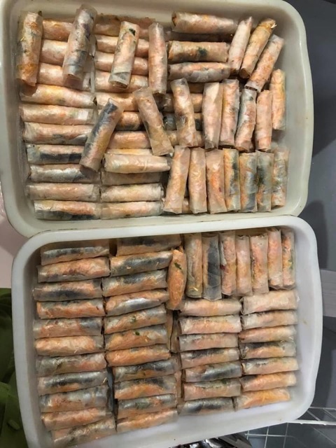 Chả giò cá trích - Khay 30 cuốn