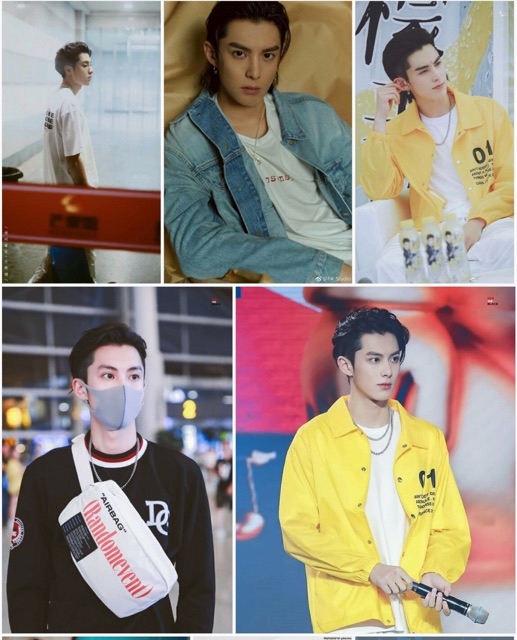 Poster khổ A4-A5-A6 Vương Hạc Đệ - Wang He Di - Dylan Wang tự do chọn mẫu ( Mua 2 tặng 1 )