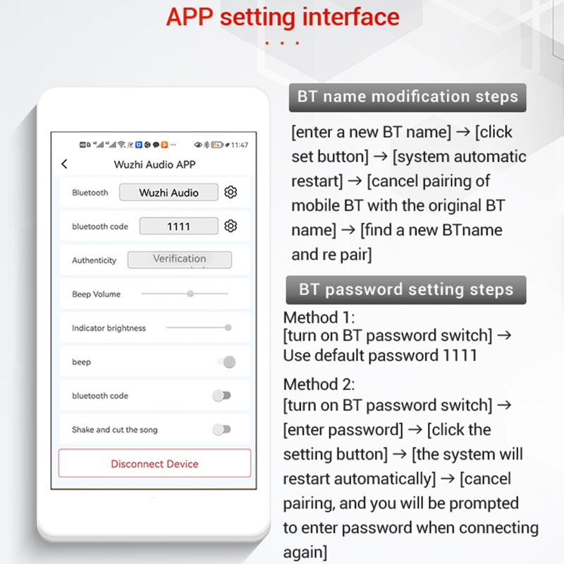 Bảng Mạch Khuếch Đại Âm Thanh 2 Kênh Mini BT 5.1 Chất Lượng Cao