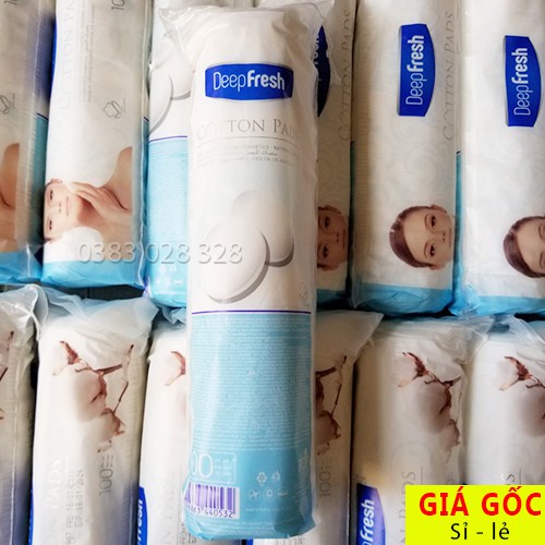 Bông Tẩy Trang Deep Fresh Cotton Pads 70 -100 miếng