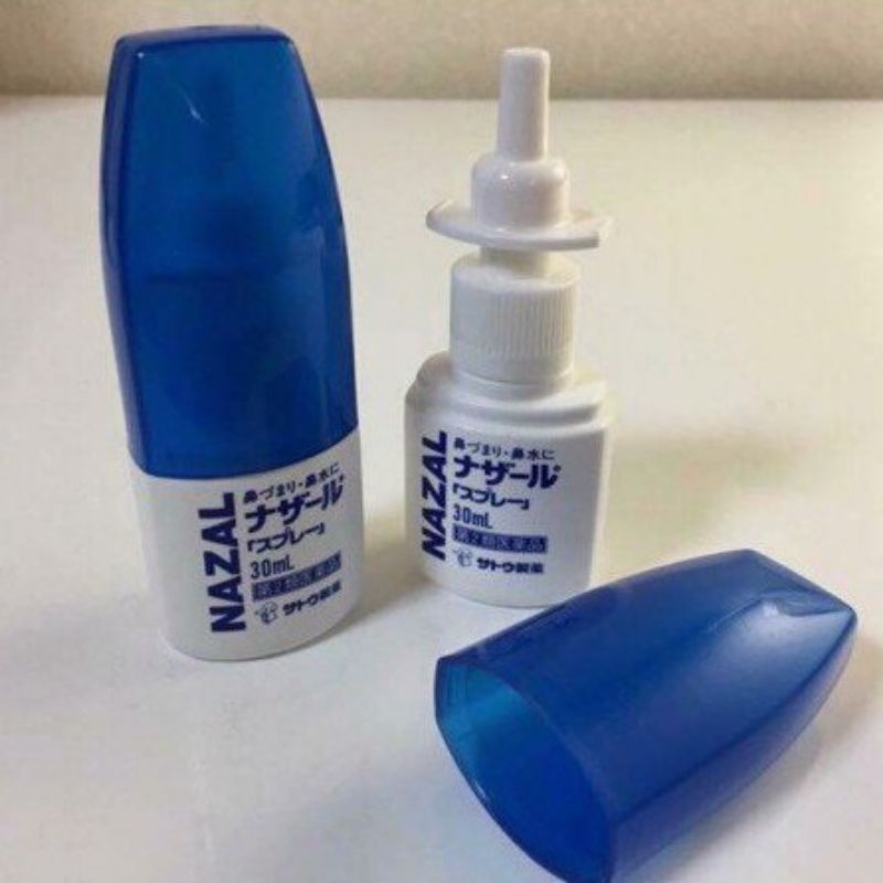 Xịt Xoang Mũi Ngạt Mũi Nazal Sato Nội Địa Nht 30ml