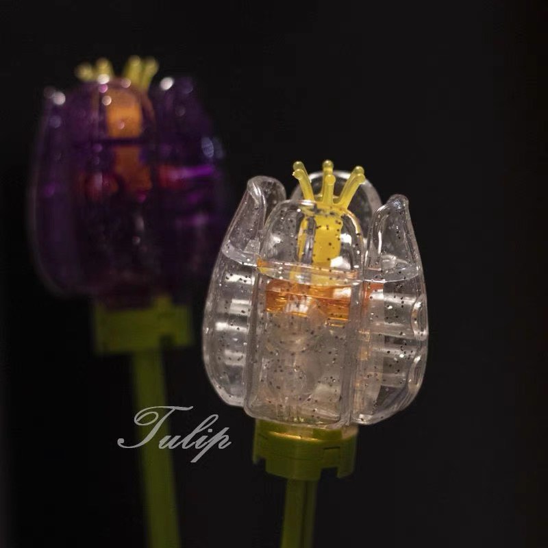 Đồ chơi lắp ráp bông hoa Decool Phantom lẻ cành nhiều mẫu