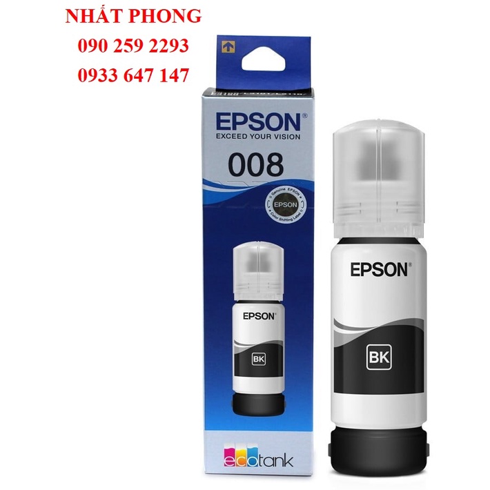 Mực in Epson 008 - Dùng cho máy in Epson EcoTank L14150 / L15150 / L15160