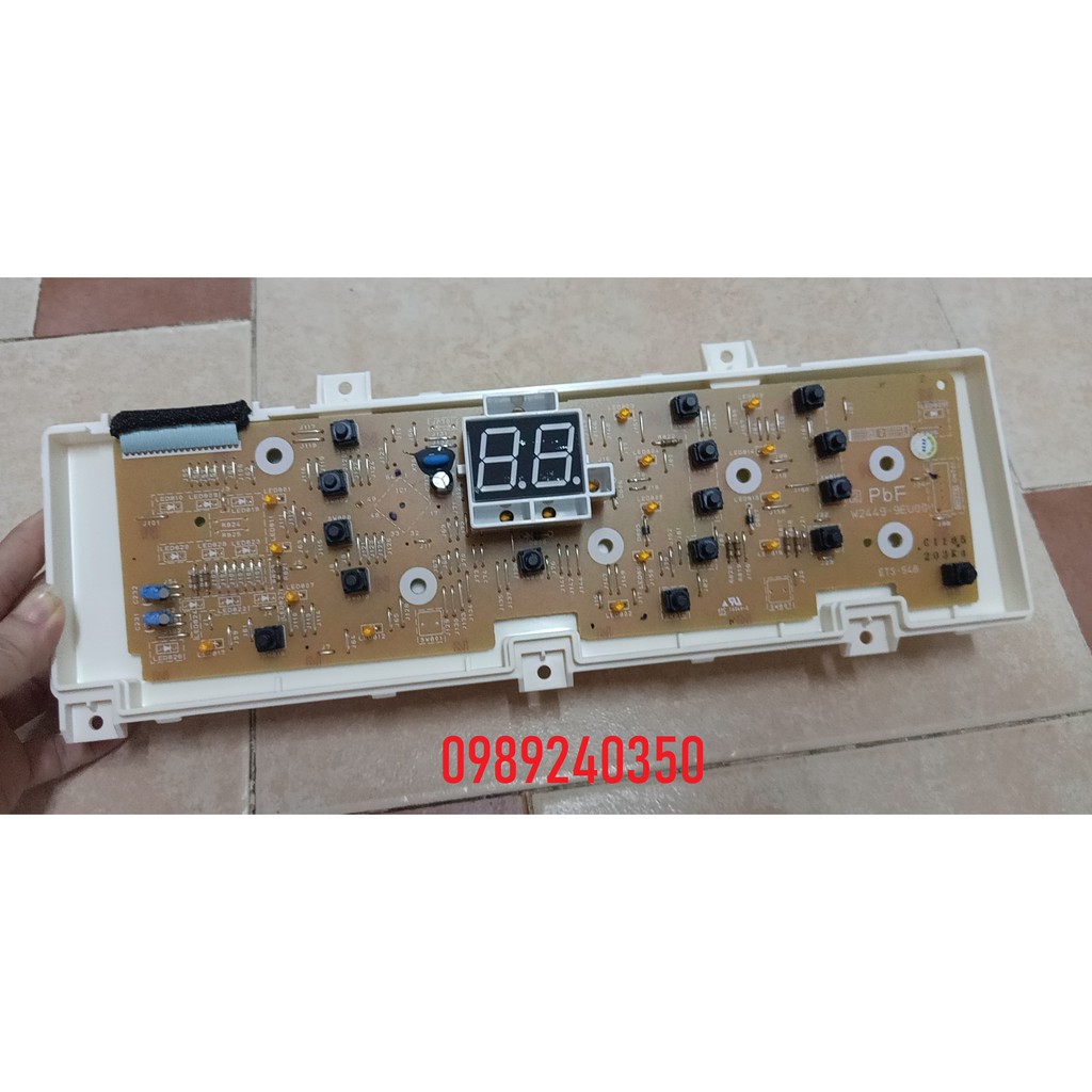 Bo mạch máy giặt Panasonic 16 phím cửa đứng