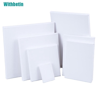 Bảng Vẽ Tranh Sơn Dầu Canvas Mini Màu Trắng Tiện Dụng