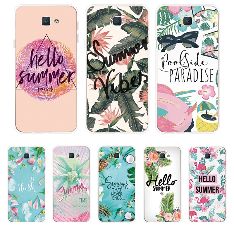 Ốp Lưng Samsung Galaxy J2 J5 J7 Prime TPU mềm Case Summer