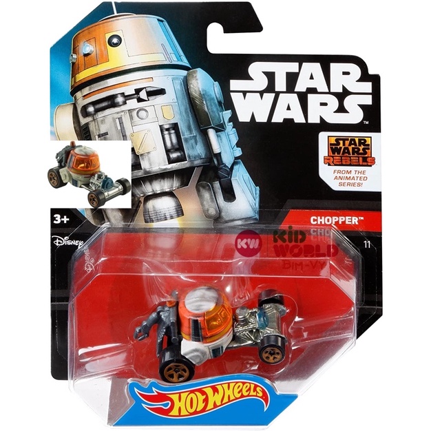 Xe mô hình Hot Wheels Star Wars Series Chopper DTB11.