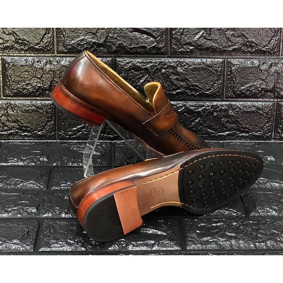Giày tây patina cao cấp