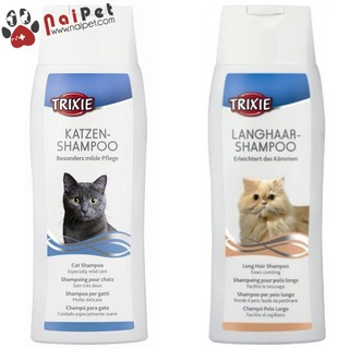 Sữa Tắm Cho Mèo Lông Dài Và Mèo Lông Ngắn Trixie Cat Shampoo 250ml