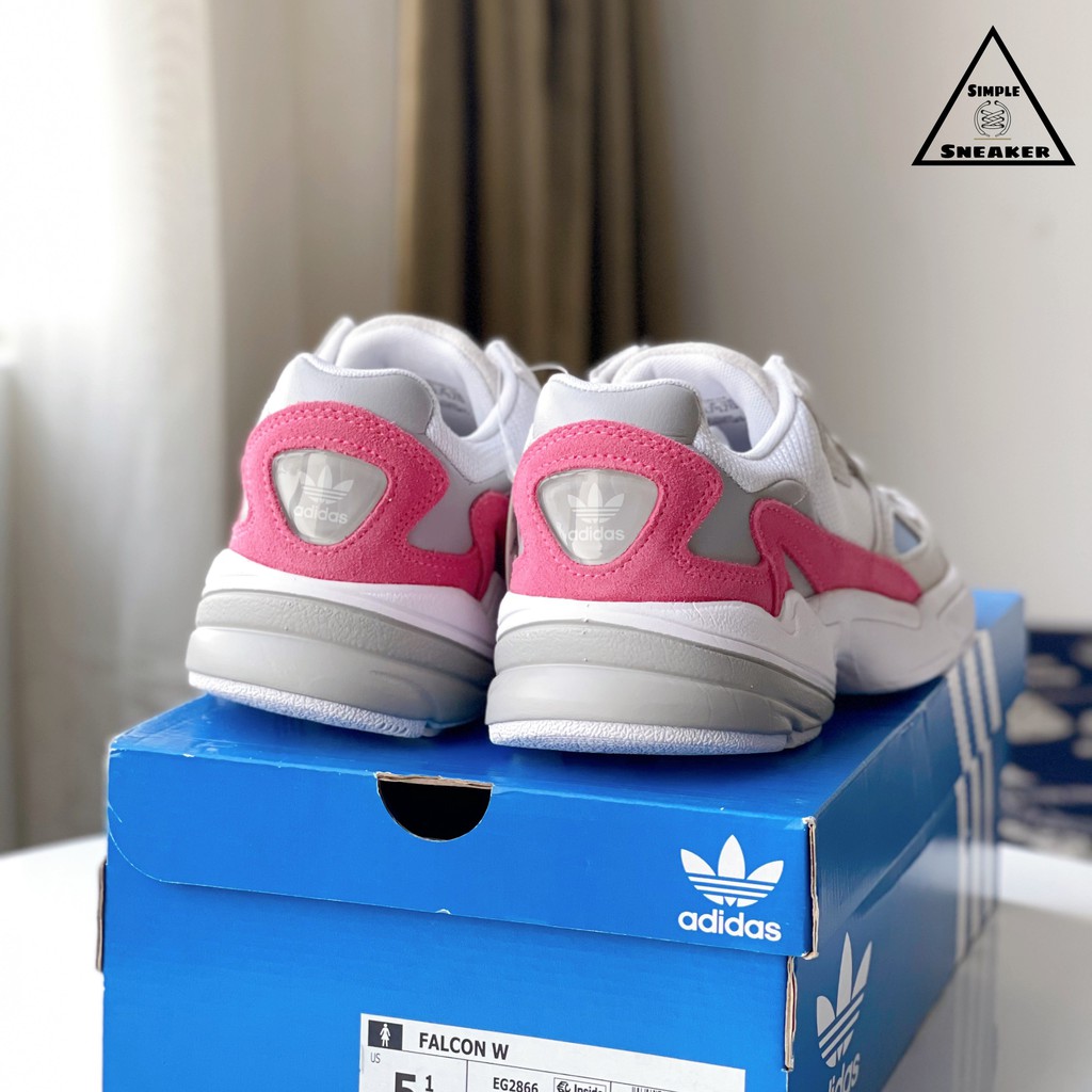 Giày Nữ Sneaker Adidas FREESHIPAdidas Falcon Shock Pink Nữ Chính Hãng - Chuẩn Auth 100%