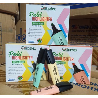 Bút highlight pastel nhiều màu nét to HL005