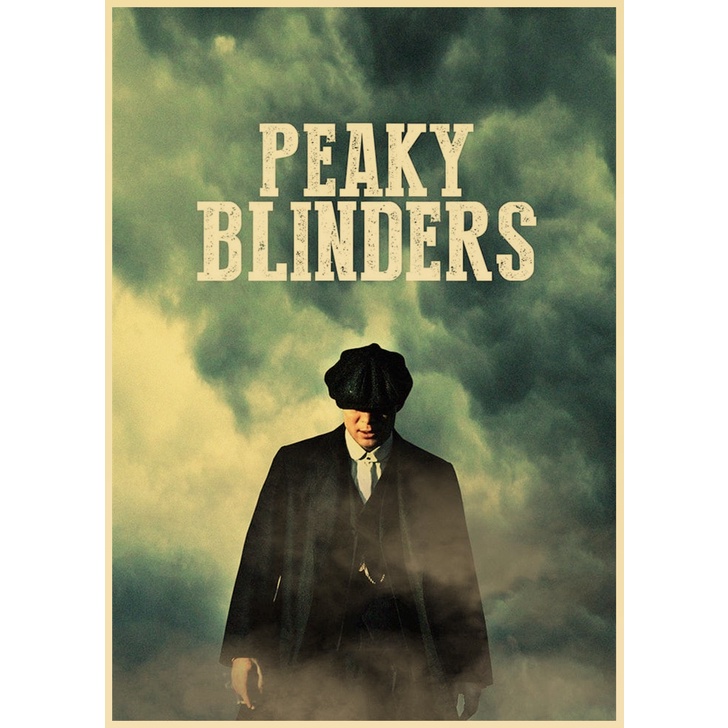 Áp Phích Treo Tường Trang Trí In Hình drama peaky blinders Phong Cách retro