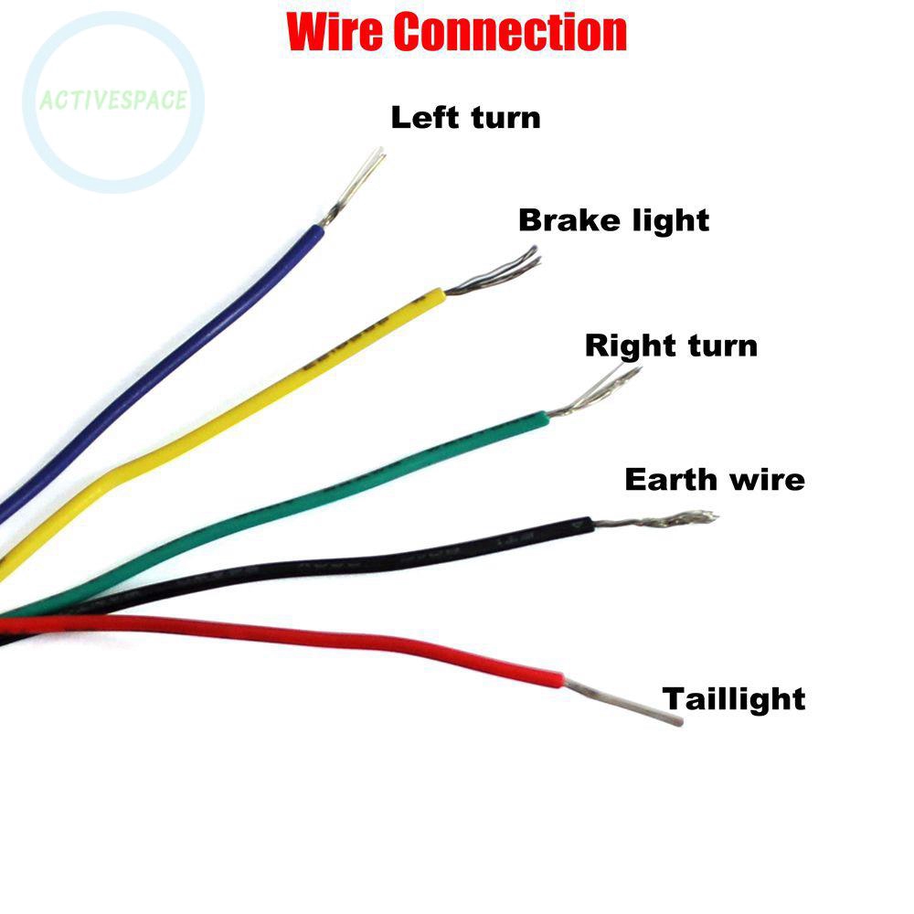 Dây đèn xi nhan LED DC 12-24V 20cm dùng cho xe máy | BigBuy360 - bigbuy360.vn