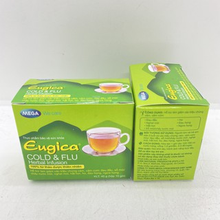 Trà Thảo Dược Eugica Cold & Flu Hộp 10 Gói