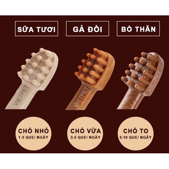 XƯƠNG BÀN CHẢI YAHO GẶM SẠCH RĂNG 15G - HAYUMI